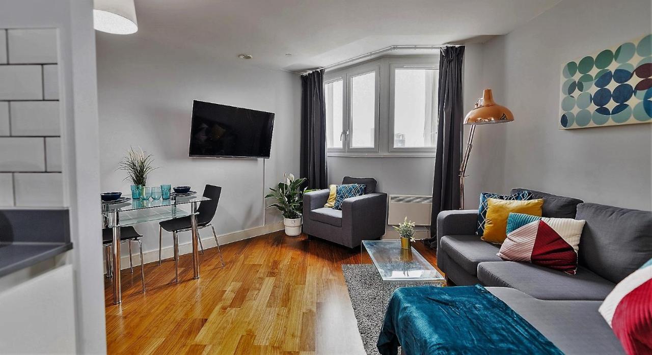 Luxury 9Ine Broad Street Apartments, Beautiful City View, Public Parking, Birmingham Exterior foto