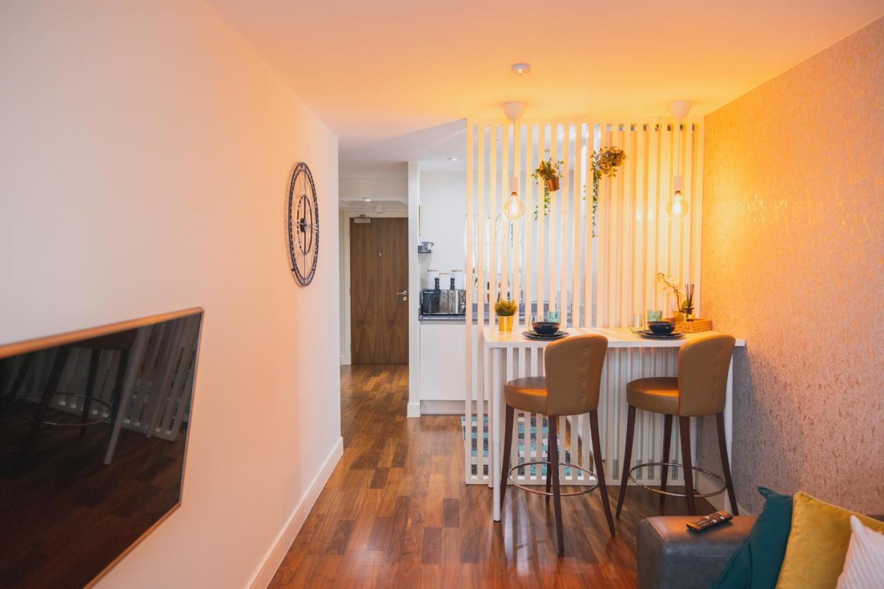Luxury 9Ine Broad Street Apartments, Beautiful City View, Public Parking, Birmingham Exterior foto