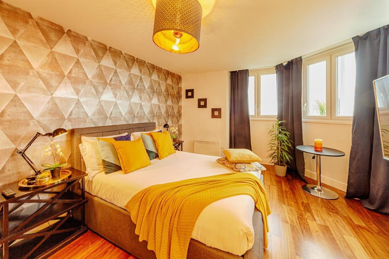 Luxury 9Ine Broad Street Apartments, Beautiful City View, Public Parking, Birmingham Exterior foto
